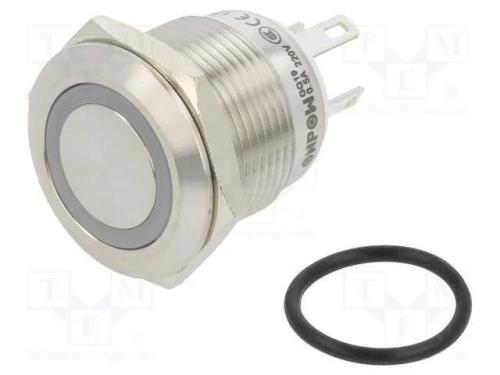 Interruptor: antivandalismo, Pos: 2, SPST-NO, 0,5.