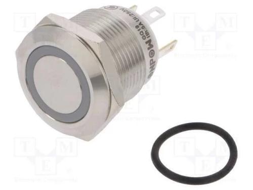 Interruptor: antivandalismo, Pos: 2, SPST-NO, 0,5.