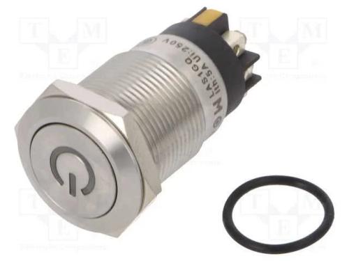 Interruptor: antivandalismo, Pos: 2, SPDT, 3A/220.