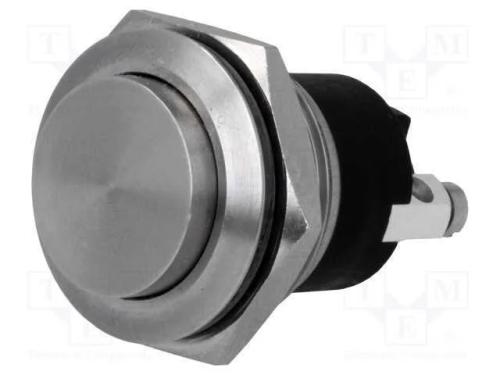 Interruptor: Antivandalismo, Pos: 2, Spst, 1a/50vac, 1a/50vdc, Ip68