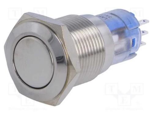 Interruptor: Antivandalismo, Pos: 2, Dpst, 3a/250vac, Off-On, Mp00