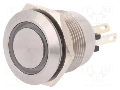 Interruptor: Antivandalismo, Pos: 2, Spst-No, 0,05a/24vdc, Ip66