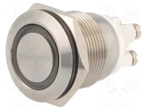 Interruptor: Antivandalismo, Pos: 2, Spst-No, 0,05a/24vdc, Ip66