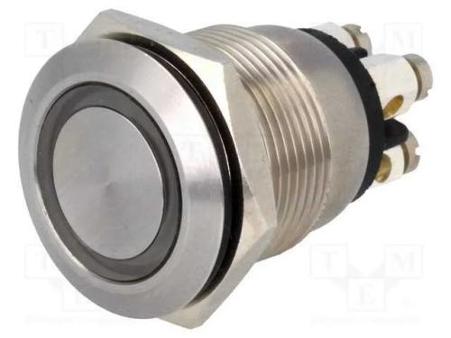 Interruptor: Antivandalismo, Pos: 2, Spst-No, 0,05a/24vdc, Ip66