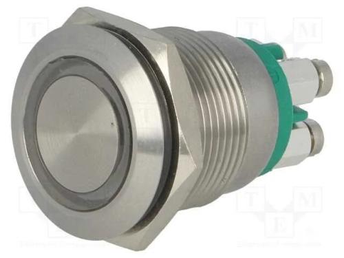 Interruptor: Antivandalismo, Pos: 2, Spst-No, 0,05a/24vdc, Ip66