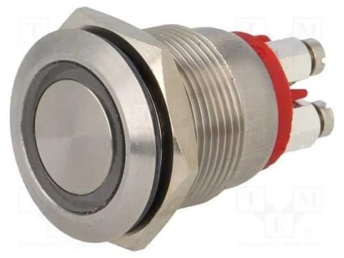 Interruptor: Antivandalismo, Pos: 2, Spst-No, 0,05a/24vdc, Ip66