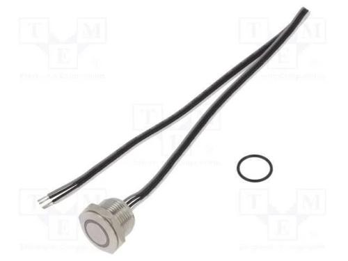 Interruptor: Antivandalismo, Pos: 2, Spst-No, 50ma/24vdc, Ip65
