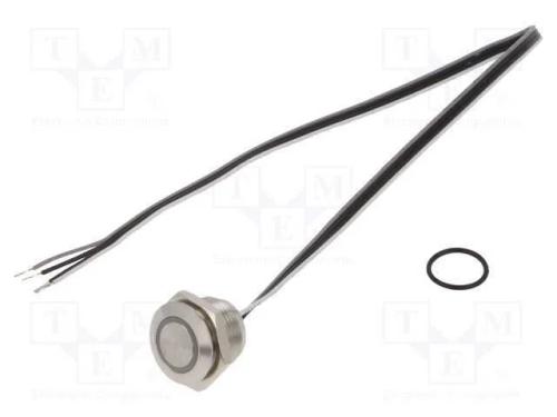Interruptor: Antivandalismo, Pos: 2, Spst-No, 50ma/24vdc, Ip65