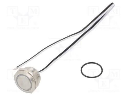 Interruptor: Antivandalismo, Pos: 2, Spst-No, 50ma/24vdc, Ip65