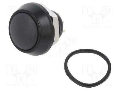Interruptor: Antivandalismo, Pos: 2, Spst-No, 2a/36vdc, Ip65, 12mm