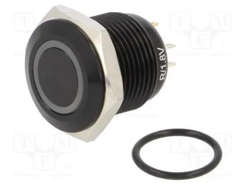 Interruptor: Antivandalismo, Pos: 2, Spst-No, 2a/48vdc, Ip65, Pv6