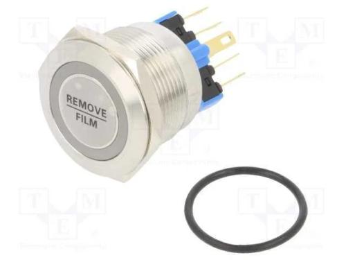 Interruptor: Antivandalismo, Pos: 2, Spst Nc + No, 2a/48vdc, Ip65