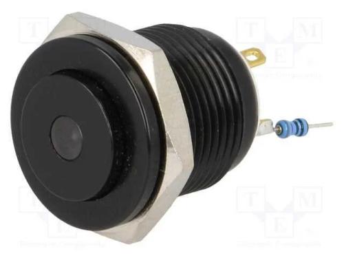 Interruptor: Antivandalismo, Pos: 2, Spst-No, 2a/36vdc, Ip65, Azul