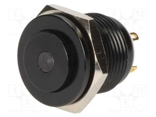 Interruptor: Antivandalismo, Pos: 2, Spst-No, 2a/36vdc, Ip65, 24v