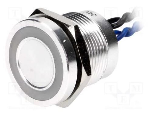 Interruptor: Piezoeléctrico, Pos: 2, Spst-No, 0,2a/24vac, Ip68