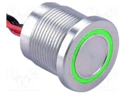 Interruptor: Piezoeléctrico, Pos: 2, Spst-No, 0,2a/24vac, Ip68