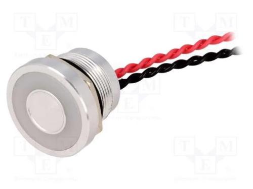 Interruptor: Piezoeléctrico, Pos: 2, Spst-No, 0,2a/24vac, Ip68