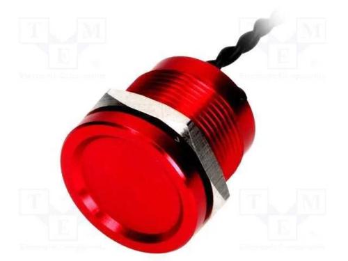 Interruptor: Piezoeléctrico, Pos: 2, Spst-No, 0,2a/24vac, Ip68