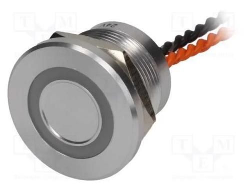 Interruptor: Piezoeléctrico, Pos: 2, Spst-No, 0,2a/24vac, Ip68
