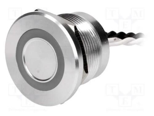 Interruptor: Piezoel&eacute;ctrico, Pos: 2, Spst-No, 0,2a/24vac, Ip68
