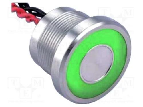Interruptor: Piezoeléctrico, Pos: 2, Spst-No, 0,2a/24vac, Ip68