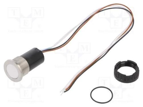 Interruptor: Capacitivo, Pos: 2, Spst, 0,1a/42vac, 0,1a/60vdc, Ip67