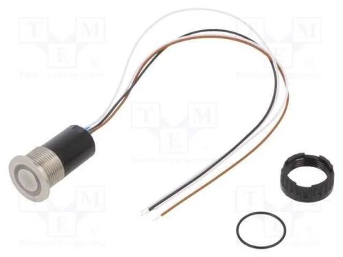 Interruptor: Capacitivo, Pos: 2, Spst, 0,1a/42vac, 0,1a/60vdc, Ip67