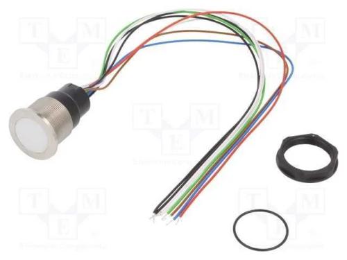 Interruptor: Capacitivo, Pos: 2, Spst, 0,1a/42vac, 0,1a/60vdc, Ip67