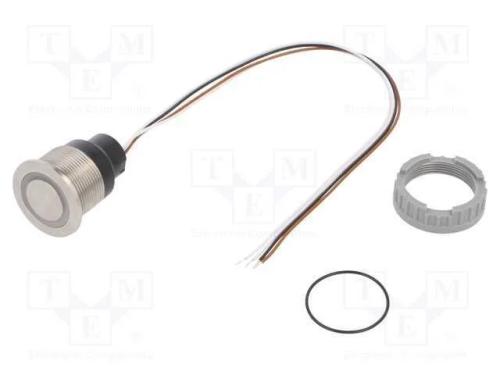 Interruptor: Capacitivo, Pos: 2, Spst, 0,1a/42vac, 0,1a/60vdc, Ip67