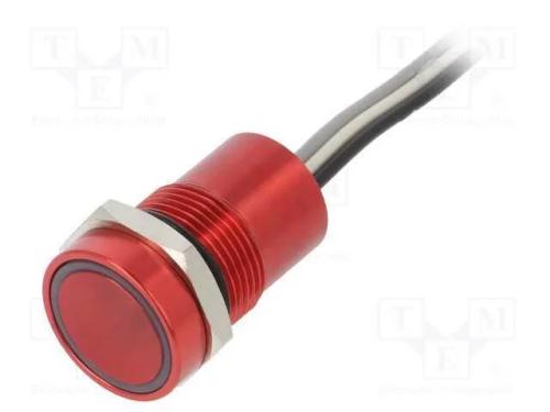 Interruptor: Capacitivo, Pos: 2, Spst-No, 0,01a/12vdc, Ip68, Mc
