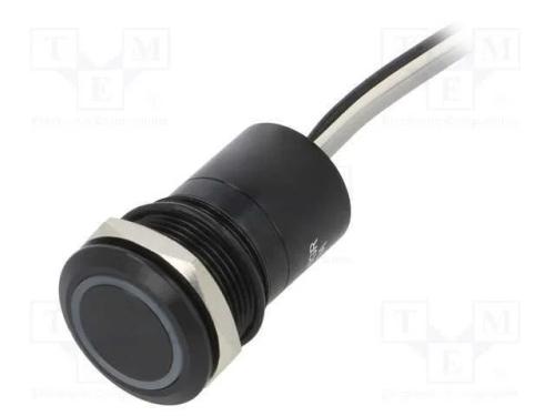 Interruptor: Capacitivo, Pos: 2, Spst-Nc, 0,01a/12vdc, Ip68, Preto
