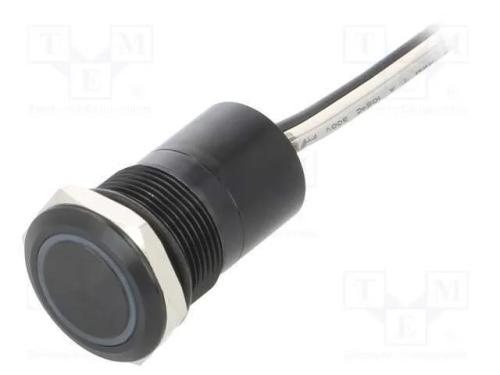 Interruptor: Capacitivo, Pos: 2, Spst-Nc, 0,01a/12vdc, Ip68, Preto