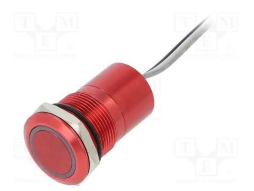 Interruptor: Capacitivo, Pos: 2, Spst-Nc, 0,01a/12vdc, Ip68, Mc