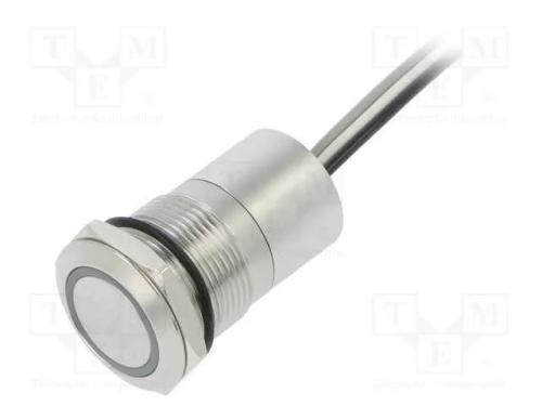 Interruptor: Capacitivo, Pos: 2, Spst-No, 0,01a/12vdc, Ip68, Mc
