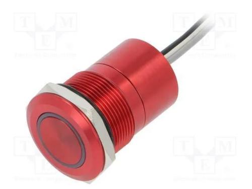 Interruptor: Capacitivo, Pos: 2, Spst-No, 0,01a/12vdc, Ip68, Off-On