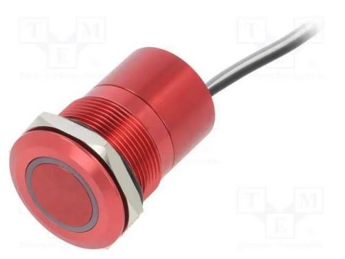 Interruptor: Capacitivo, Pos: 2, Spst-Nc, 0,01a/12vdc, Ip68, Mc