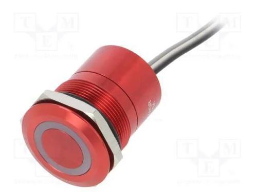 Interruptor: Capacitivo, Pos: 2, Spst-Nc, 0,01a/12vdc, Ip68, On-Off