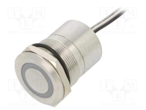 Interruptor: Capacitivo, Pos: 2, Spst-Nc, 0,01a/12vdc, Ip68, Mc
