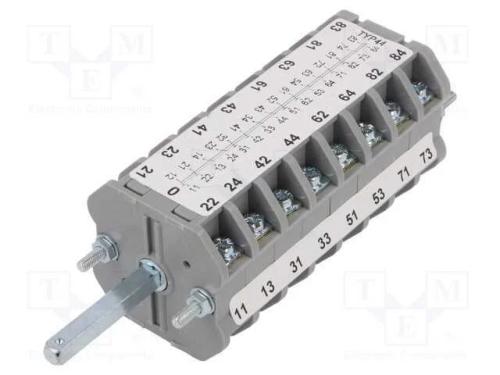 Interruptor: de Came, 16a, Ip65, -40÷70c, Cinzenta