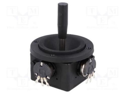 Joystick, 0÷5kO+5%,2- axial, Pos.estáv: 1, 5kO, -.