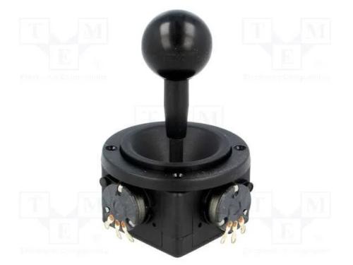 Joystick, 0÷5kO+5%,2- axial, Pos.estáv: 1, 5kO, -.