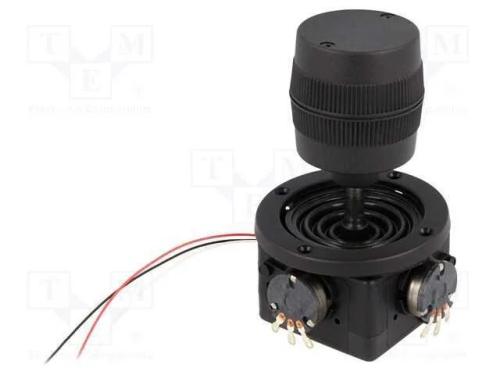 Joystick, 0÷5kO+5%,3- axial, Pos.estáv: 1, 5kO, -.