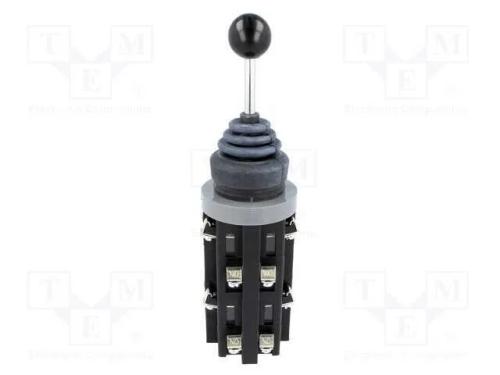 Joystick, Pos.estáv: 4, Cap.DC @R: 2,2A/110VDC, -.