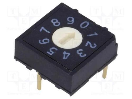 Emissor de Código, Dec/Bcd, Pos: 10, Tht, Rcontacto Max: 200mo