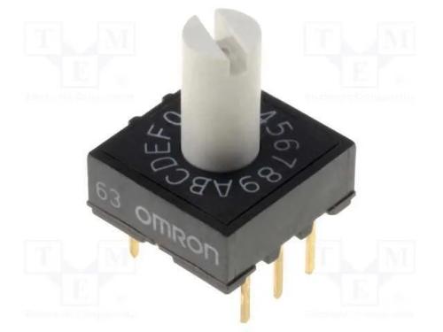 Emissor de c&oacute;digo, HEX/BCD, Pos: 16, THT, Rcontac.