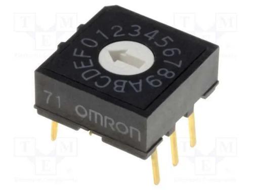 Emissor de Código, Hex/Bcd, Pos: 16, Tht, Rcontacto Max: 200mo