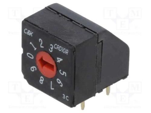 Emissor de Código, Dec/Bcd, Pos: 10, Tht,Da Direita, 1ncm, Crd