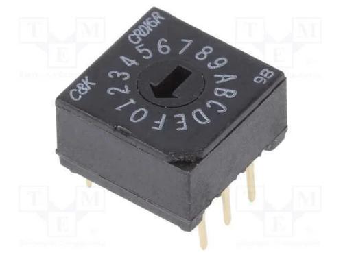 Emissor de Código, Hex/Bcd, Pos: 16, Tht, Rcontacto Max: 100mo