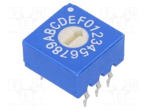 Emissor de Código, Hex/Bcd, Pos: 16, Tht, Rcontacto Max: 100mo