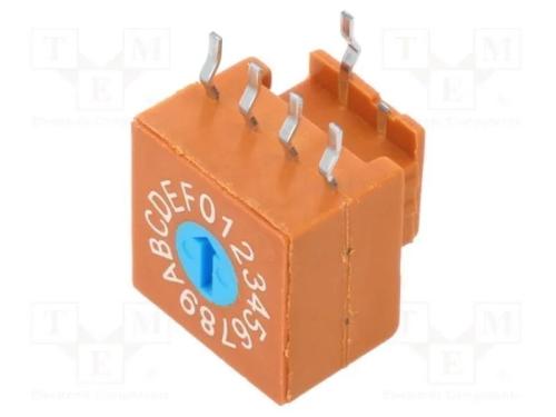 Emissor de Código, Hex/Bcd, Pos: 16, Tht, Rcontacto Max: 100mo